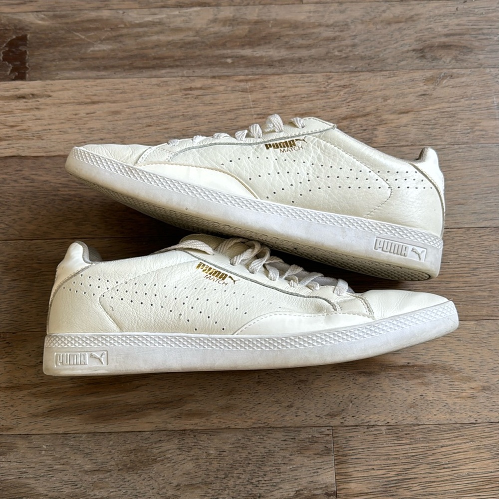 Puma “Match” Sneakers W11 Off white/cream color